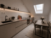 Küche- – Originalaufnahmen mit stilvoller Home-Staging-Visualisierung - Etagenwohnung mit 97,30 m&sup2; in Dortmund zum Kaufen