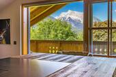 Ausblick Wohnzimmer - 4 Zimmer Etagenwohnung zum Kaufen in Schönau am Königssee