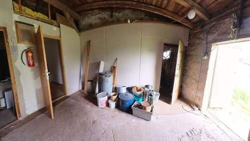 Anbau zum Holzlager und Büro - 