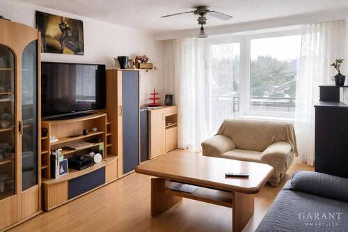 Wohnzimmer ET - Etagenwohnung mit 93,00 m&sup2; in Pfronten zum Kaufen