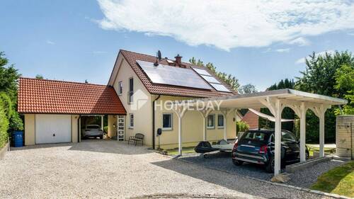 Außenansicht 1 - Großzügiges EFH mit Terrasse, Garten und Garage - ca. 170 m² Wohnfläche auf ca. 693 m² Grundstück