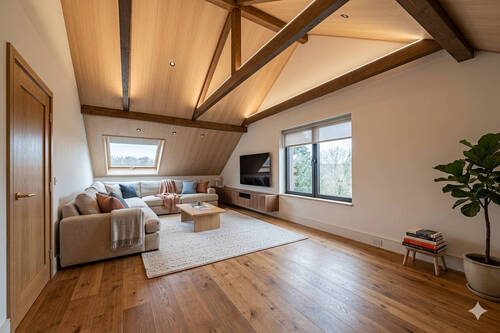 Visualisierung Dachgeschoss - 