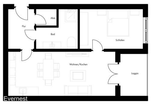 1.Obergeschoss - 