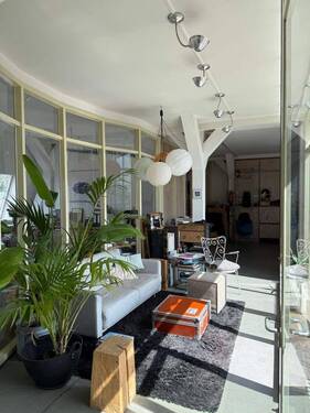 Zwischenraum und Zugang zu Dachterrasse - 