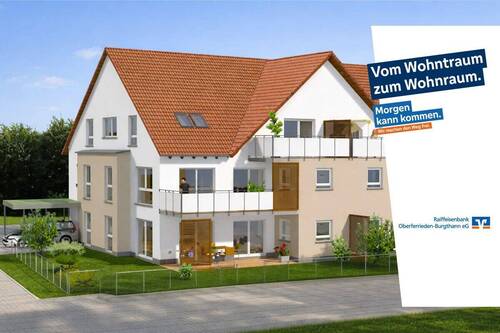 Wohnung Feucht - Exklusive Dachgeschosswohnung mit Dachterrasse in Feucht - Nur noch 1 Wohnung verfügbar