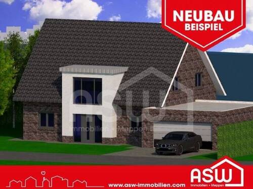 2437 Neu-2 - Musterhaus! Luxuriöses Niedrigenergie-Einfamilienhaus mit Doppelgarage und direkter Seelage