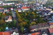 Luftaufnahme Frontansicht links - Grundstück zum Kaufen in Coswig