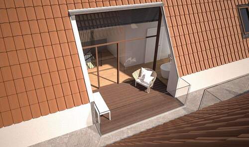 Dachterrasse Perspektive - 