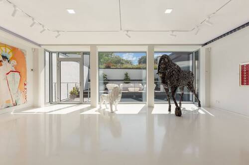 Sicht zur Terrasse - 