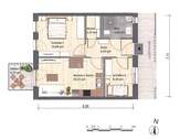 Wohnungsgrundriss - 