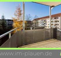 Balkon - separates WC - Badewanne - 76 m² | 3-Zimmer-Wohnung Plauen Haselbrunn