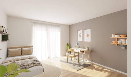 Stillvolles und möbliertes Mini-Apartment inklusiv - 1 Zimmer Etagenwohnung zum Kaufen in Aachen