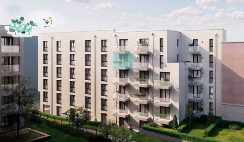 Ihre Wohnung im Projekt - Etagenwohnung mit 26,90 m² in Aachen zum Kaufen