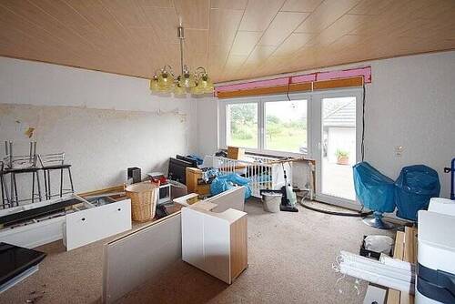 ...vom Wohnzimmer bequem zur Terrasse - 