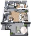 2 Zimmer-Penthouse mit ca. 66 m² - 