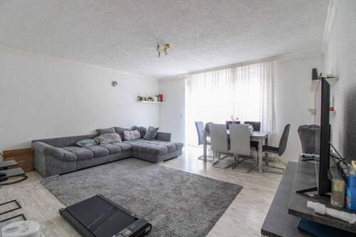 Wohnzimmer - 4 Zimmer Doppelhaushälfte zum Kaufen in Hamm