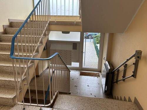barrierefreies Treppenhaus - 