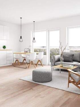 Ihr persönlicher Wohntraum im modernen, klaren Des - 3 Zimmer Etagenwohnung in Nürnberg