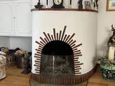 Kamin im Wohnzimmer - 