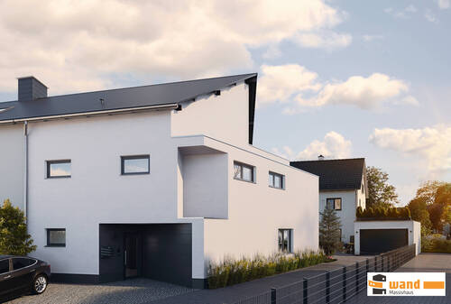 Hausansicht - 8 Zimmer Doppelhaushälfte in Dachau