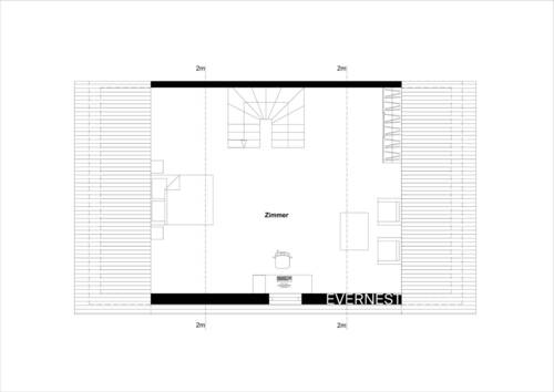 Dachgeschoss ausgebaut - 