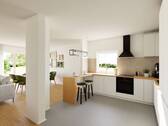 Visualisierung Küche - 4 Zimmer Doppelhaushälfte zum Kaufen in Kamen