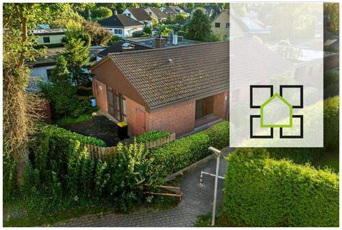 Bild 1 - Virtueller Rundgang! Ebenerdig und barrierearm! Modernisierter Atriumbungalow!