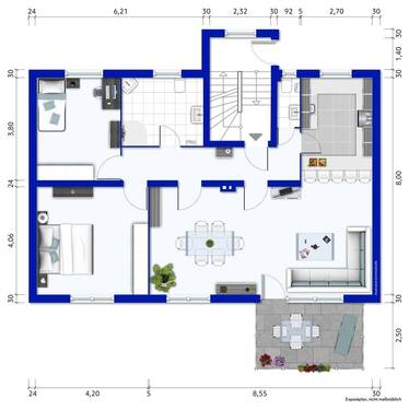 GR 3 Zimmer Ist-Zustand - 
