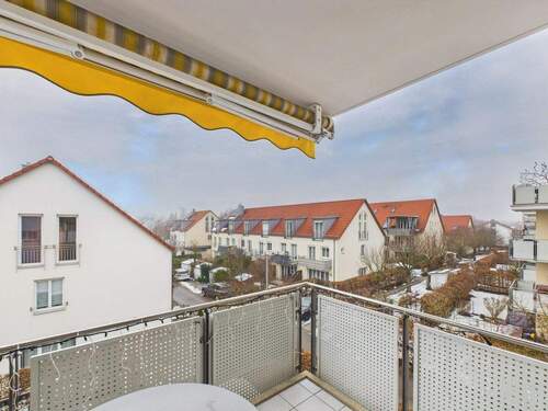 Balkon mit Westausrichtung - 3 Zimmer Etagenwohnung zum Kaufen in Unterschleißheim