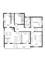 Grundriss 4,5 Zimmer Wohnung - 