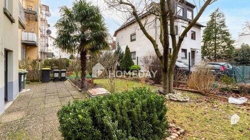 Garten - Etagenwohnung mit 33,10 m² in Frankfurt am Main zum Kaufen