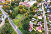 Luftaufnahme Straßefront Weinbergstraße - Grundstück zum Kaufen in Lychen