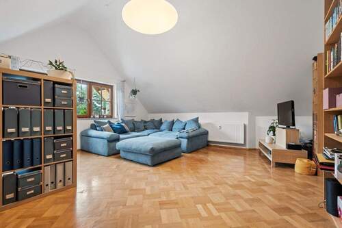 Wohnzimmer - Etagenwohnung mit 127,00 m² in Ravensburg zum Kaufen