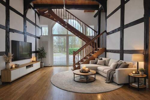 Deele Wohnen Fachwerkhaus - Bauernhaus, Landhaus mit 320,00 m&sup2; in Bielefeld zum Kaufen