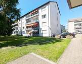 Ansicht Haus von hinten - 3 Zimmer Etagenwohnung in Wörth am Rhein