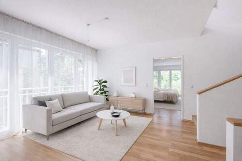 Durchgangszimmer_Illustration - 6 Zimmer Einfamilienhaus in München