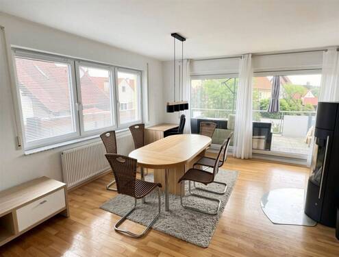 Essplatz mit Sonnenbalkon - 5 Zimmer Etagenwohnung in Balingen