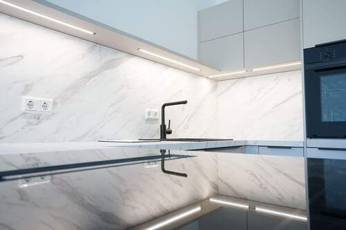 Musterküche eingebaut 