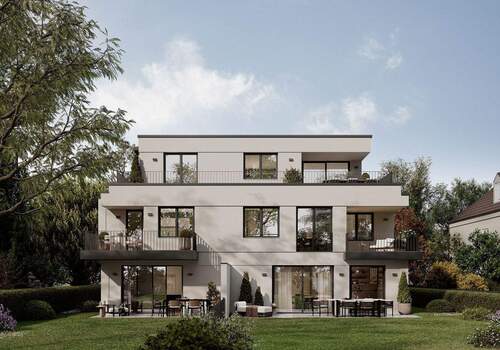 HN05 - Gartenansicht - Etagenwohnung mit 79,00 m&sup2; in München zum Kaufen