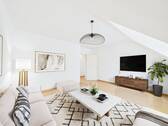Wohnzimmer - Etagenwohnung mit 54,20 m&sup2; in Bad Oldesloe zum Kaufen
