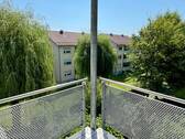 Ausblick vom Balkon - 