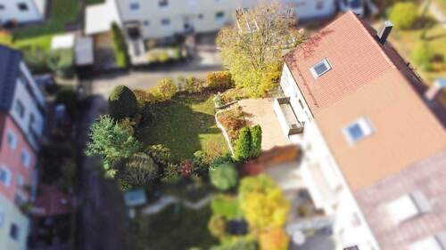 Vogelperspektive-Anwesen mit Garten DJI_0370b.jpg - 5 Zimmer Reihenendhaus zum Kaufen in Schwabach
