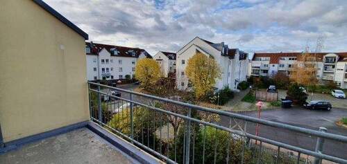 Aussicht vom Balkon - 2 Zimmer Etagenwohnung in Leipzig