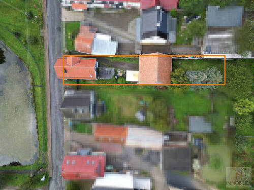 Grundstück aus der Vogelperspektive - 