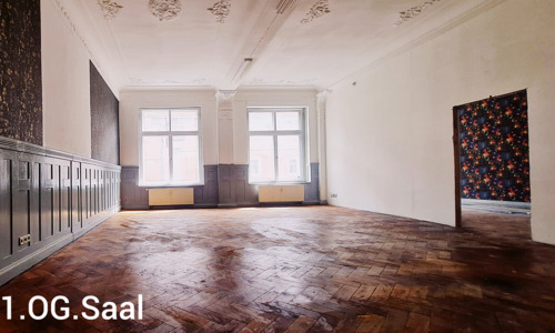 1.OG. links Saal(1) - Repräsentatives Altbau-Mehrfamilienhaus im Herzen von Arnstadt - Historie trifft Potenzial