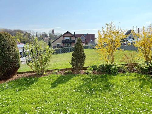 Blick aus dem Wohnzimmer - 