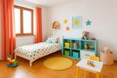Kinderzimmer Beispielanimation - Etagenwohnung mit 82,90 m² in Grafrath zum Kaufen