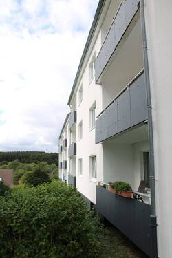 Balkon - 4 Zimmer Etagenwohnung zum Kaufen in Clausthal-Zellerfeld