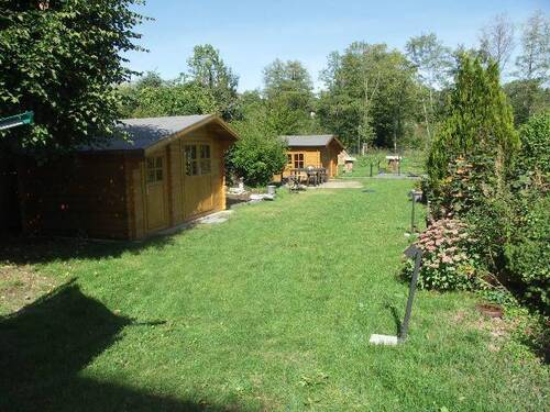 5 - Garten mit 2 Gartenhäusern - EFH mit Ferienwohnung oder Einlieger u. Gästezimmer u. 2 Gartenhäuser