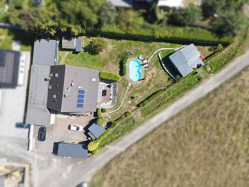 Vogelperspektive - 1 Zimmer Mehrfamilienhaus, Wohnhaus zum Kaufen in Lohra / Kirchvers